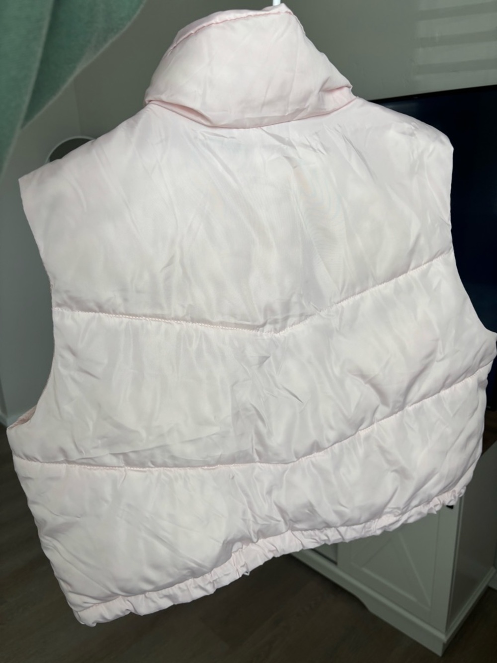 Baby Pink Puffer Vest - Picture 3 of 3